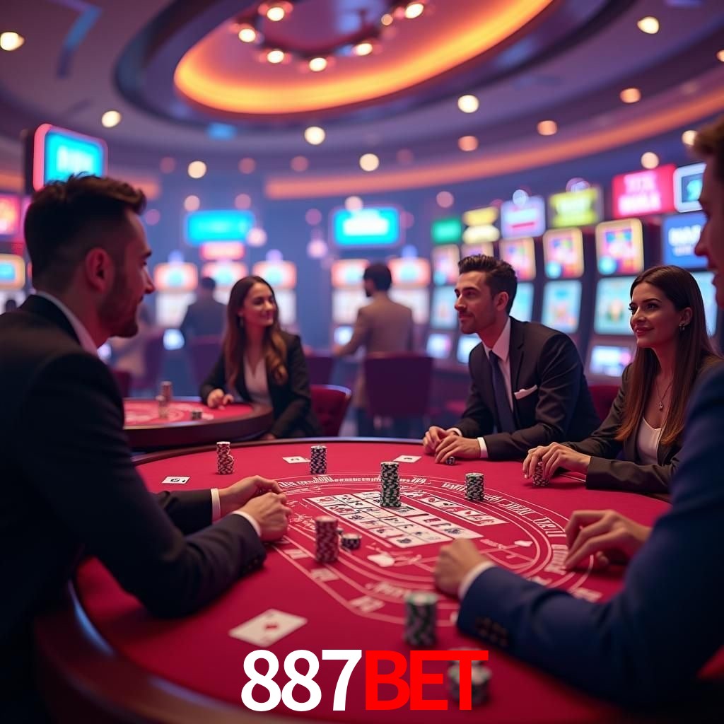 A Experiência Imersiva dos Cassinos Ao Vivo no 887bet
